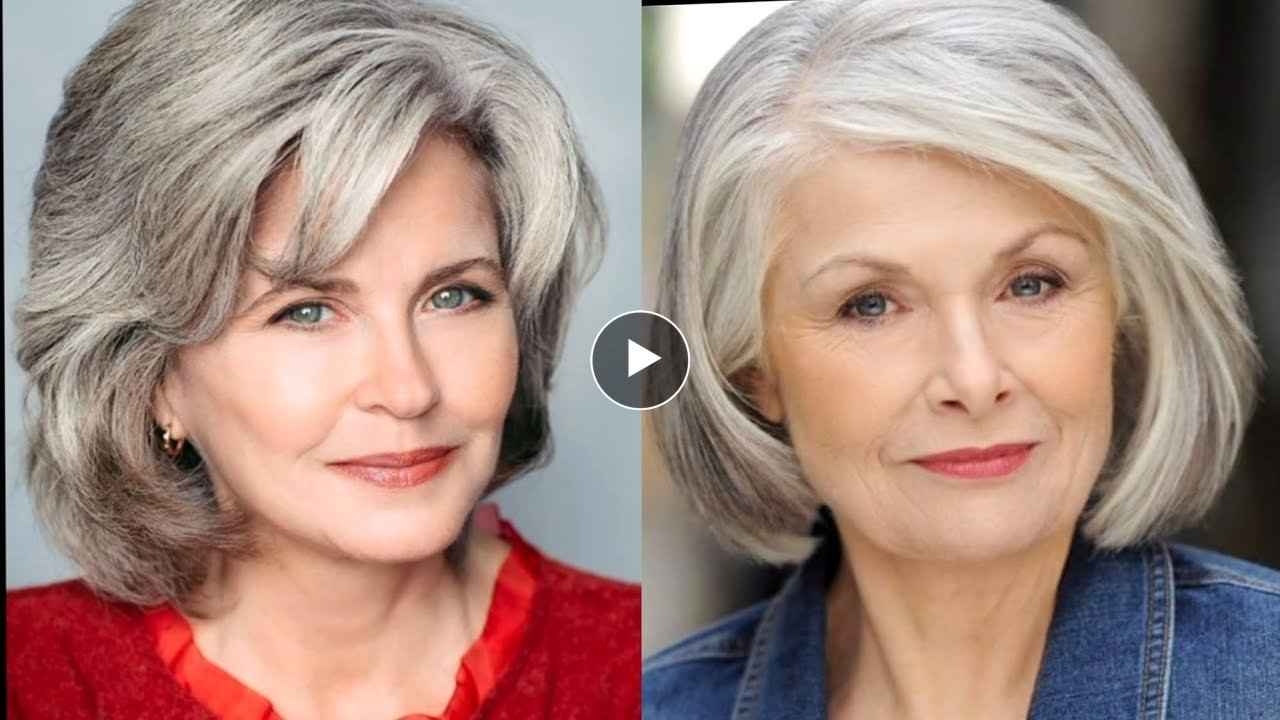 best Short haircuts and Two Tone hair color ideas for Older women ...