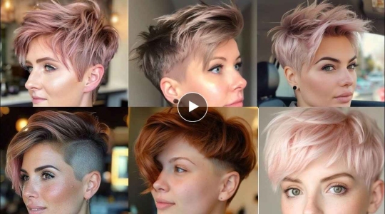 Vintage Style Haircuts And Newest Hair dye Coloring Ideas And Images